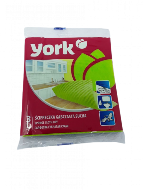 Cloth Spongy Dry 3pc