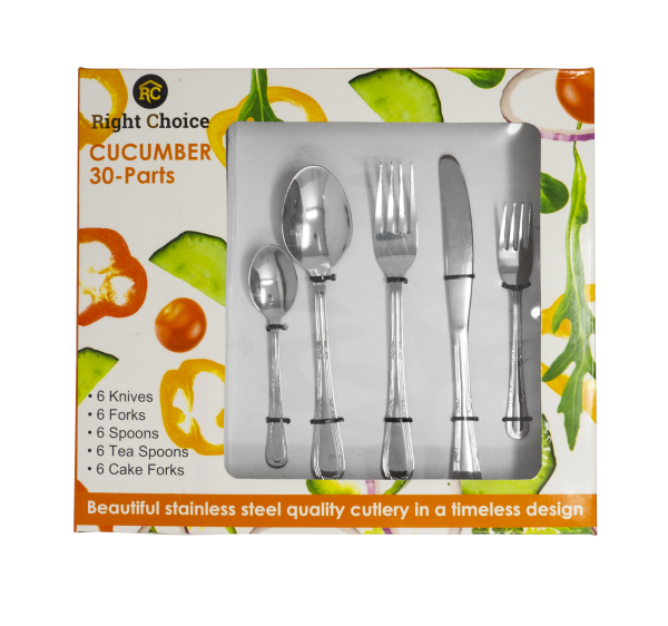 Stainless Steel Cutlery set 30pc