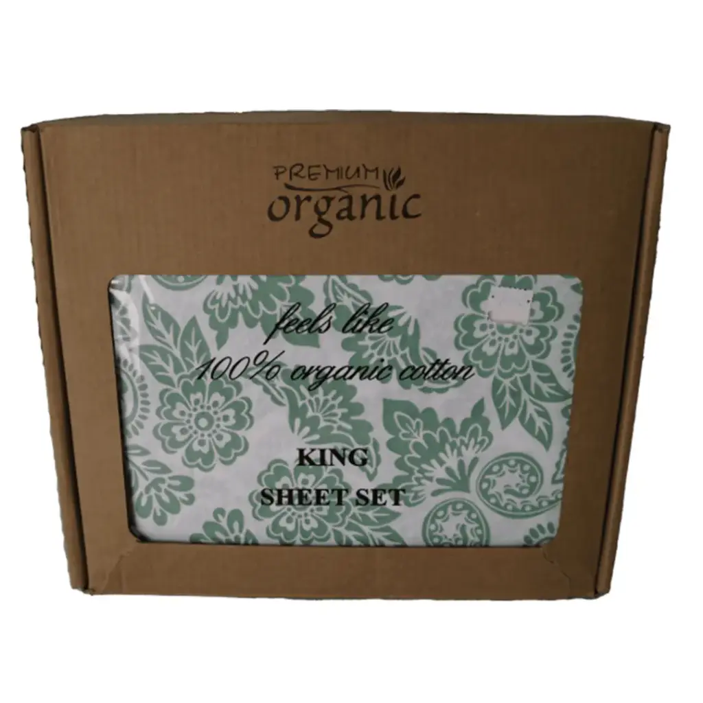 BED SHEET SET ORGANIC KING