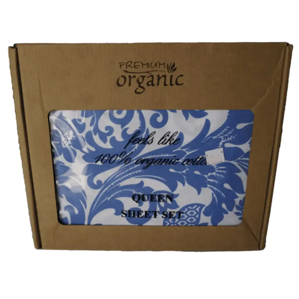 BED SHEET SET ORGANIC QUEEN