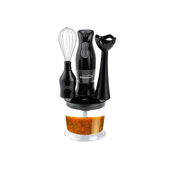 Brentwood 2 speed Hand Blender with Food Processor and Whisk