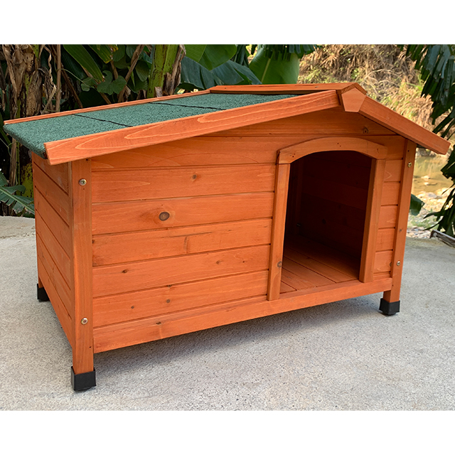 WOODEN PET HOUSE 37.4X25.2X22.2 INCH