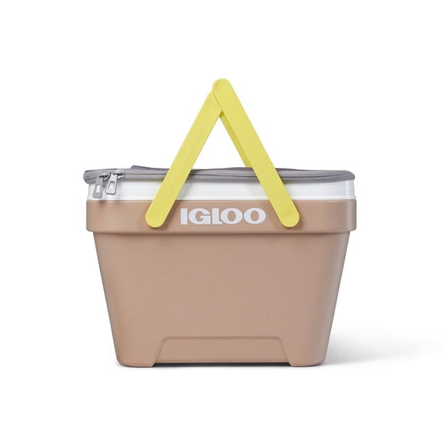 IGLOO 25QT PICNIC COOLER TAN