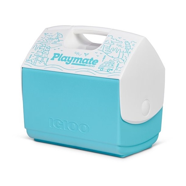 IGLOO 16QT PLAYMATE ELITE AQUA CHEST COOLER