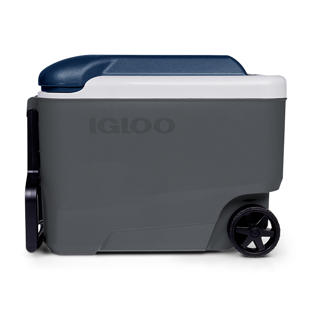 IGLOO 40QT MAXCOLD BLUE-GREY ROLLER COOLER