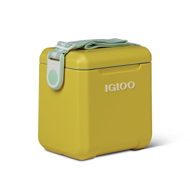 IGLOO 11QT TAG ALONG YELLOW COOLER