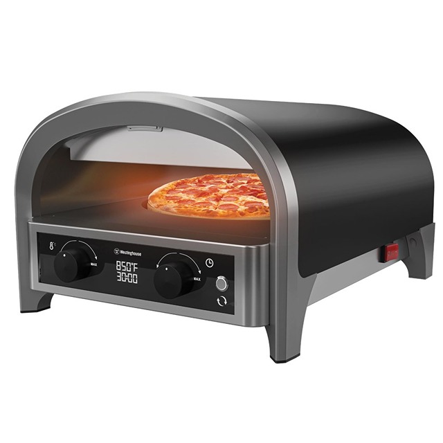 WESTINGHOUSE ELECTRIC PIZZA OVEN W 13IN ROTATING STONE
