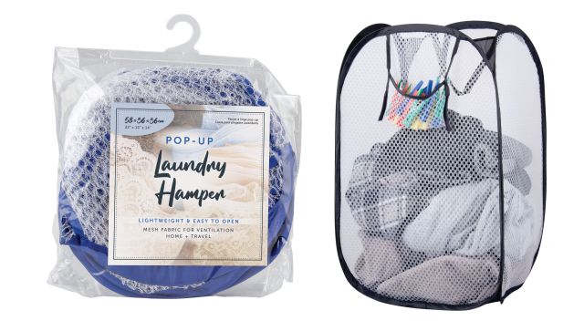 LAUNDRY BAG POP-UP 2ASST
