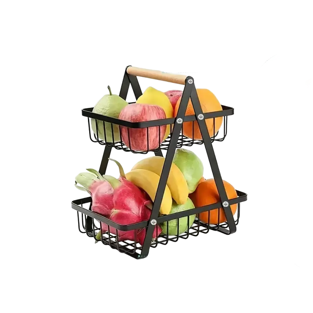 Fruit BASKET TABLE TOP 2 TIER