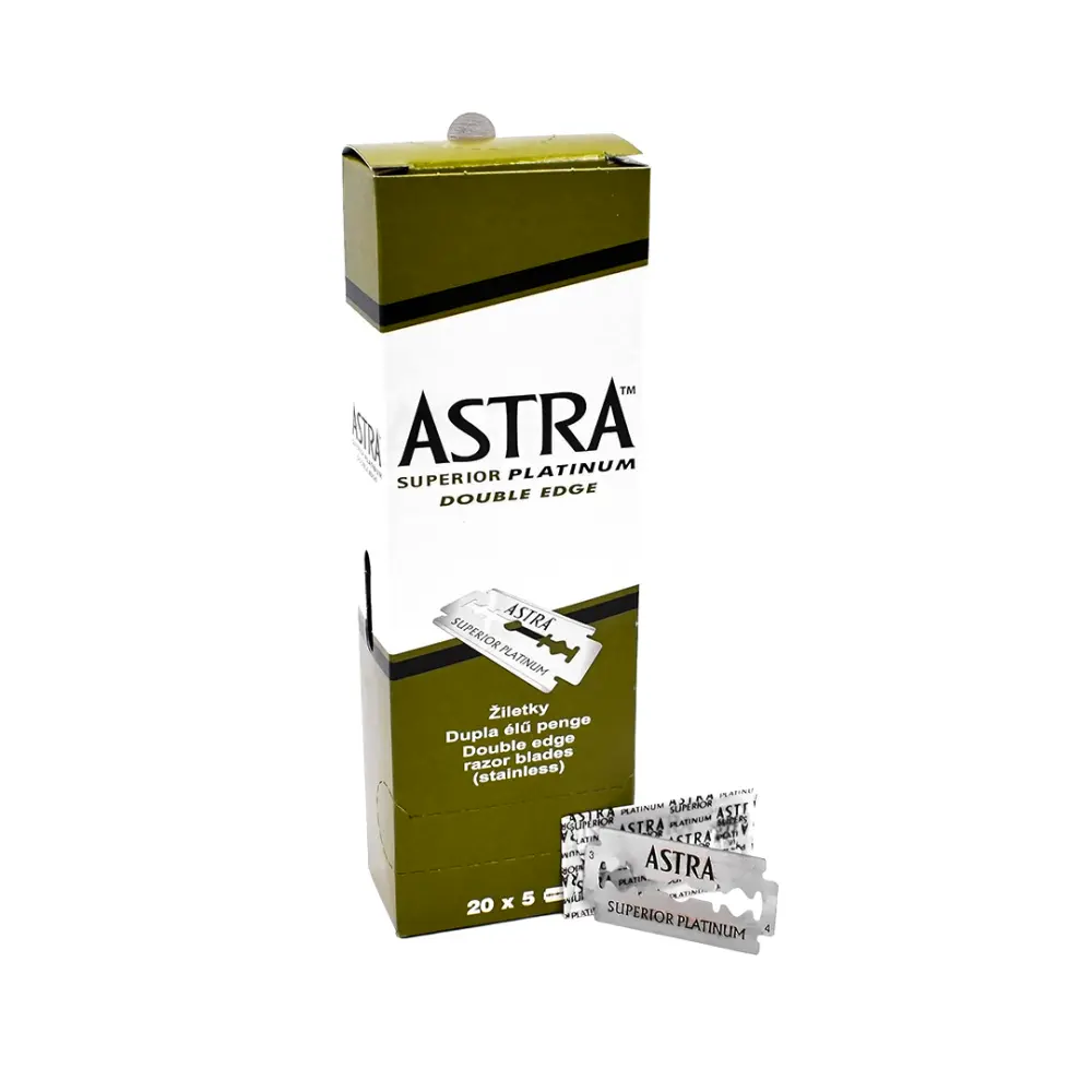 RAZOR BLADE BOX ASTRA 20PC