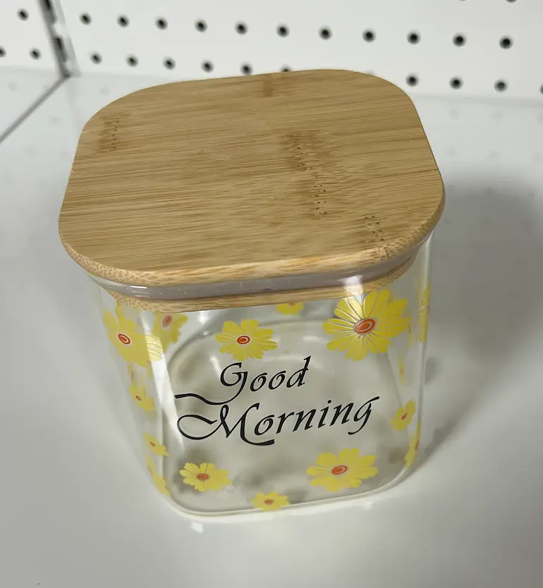 Jar with Pattern