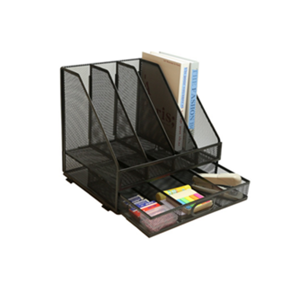 Metal Book and File Organizer 