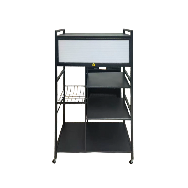 KITCHEN STAND WITH WHEEL 4 LAYER