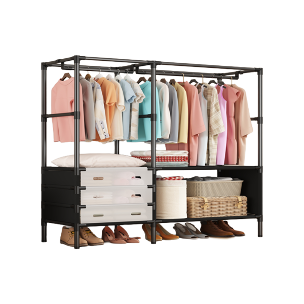 CLOSET DOUBLE ROW