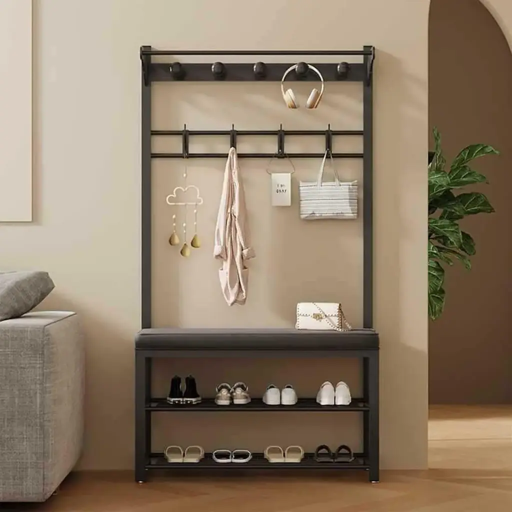 Shoe Storage Bench & Rack