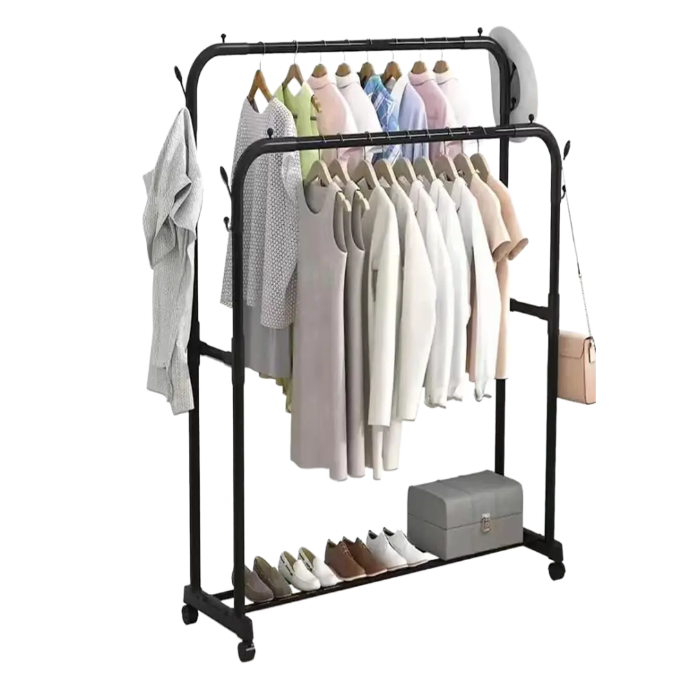 Dual Clothes Rack