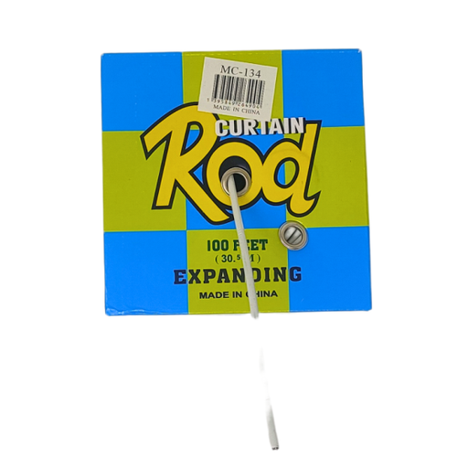 [253127] Curtain Rod w hook 100ft
