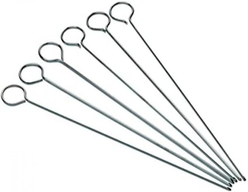 [7134] Meat skewers 30cm 6pc