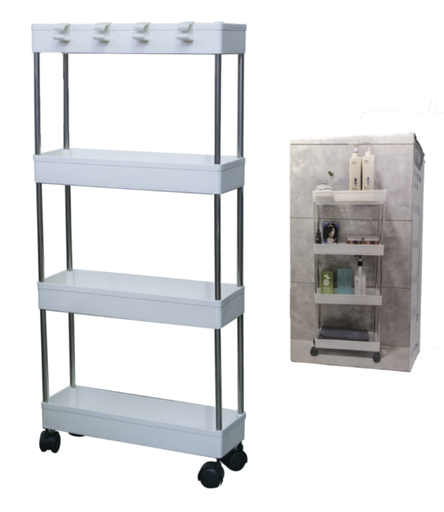 [253844] 4 TIER BATHROOM RACK