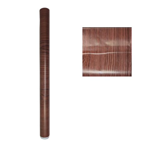[253243] Adhesive Wall Paper Brown