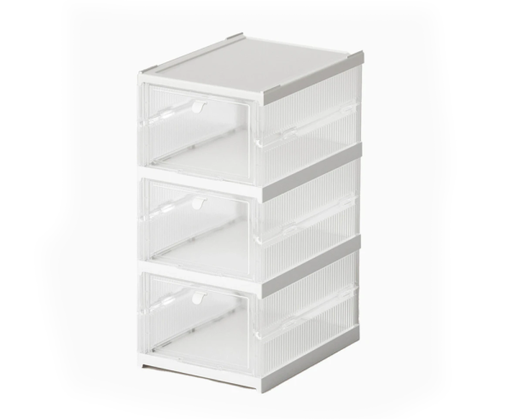 [500050] FOLDABLE SHOE BOX 3PCS