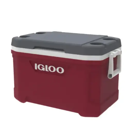 [50340] IGLOO 52QT LATITUDE COOLER RED