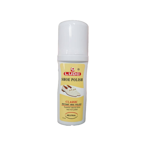 [254248] SHOE POLISH NEUT. LIQ LUDE 75 ML