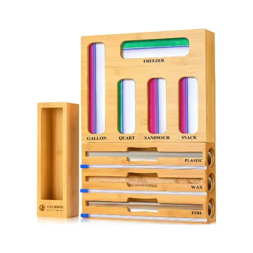 [255055] BAMBOO KITCHEN SUPPLER DISPENSER