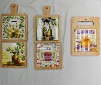 [1100144] Ceramic Plaque Square