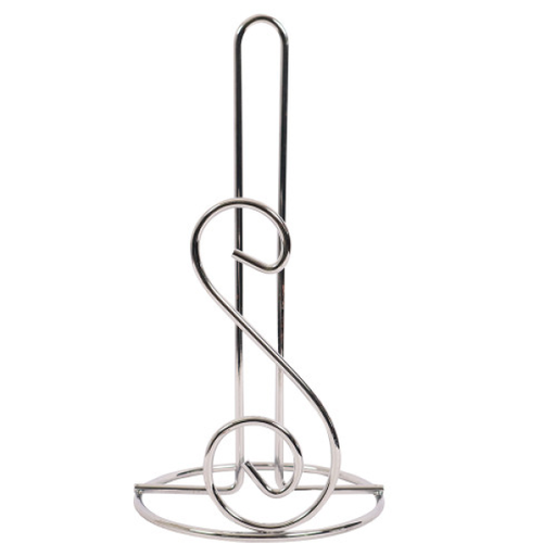 [254154] PAPER TOWEL HOLDER SILVER