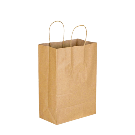 [280056] KRAFT BROWN PAPER BAG LRG