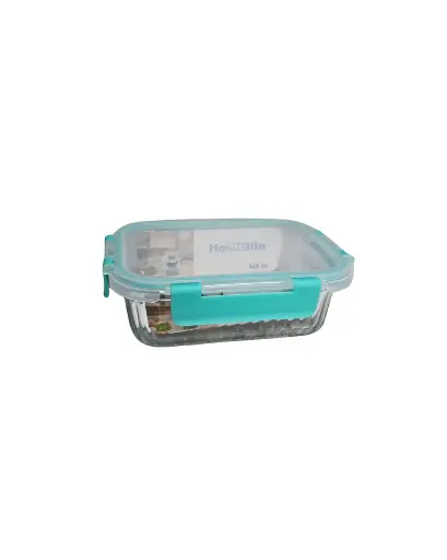 [7050641] 640ml Rectangular Glass Container