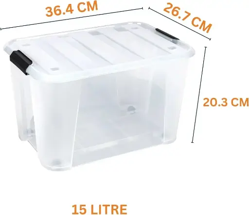 [8175111] 15L Rolling Storage Box